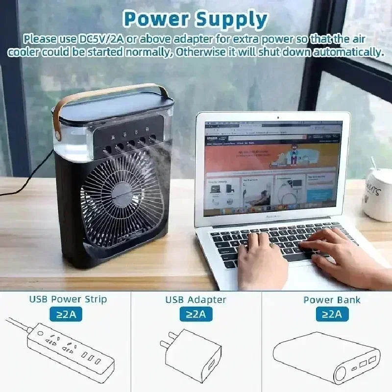 Coolmist Pro Multi Functional Portable Air Cooler